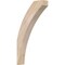 Ekena Millwork 3 1/2"W x 14"D x 26"H Thorton Smooth Knee Brace, Douglas Fir BRC04X14X26THR00SDF - alternate 1